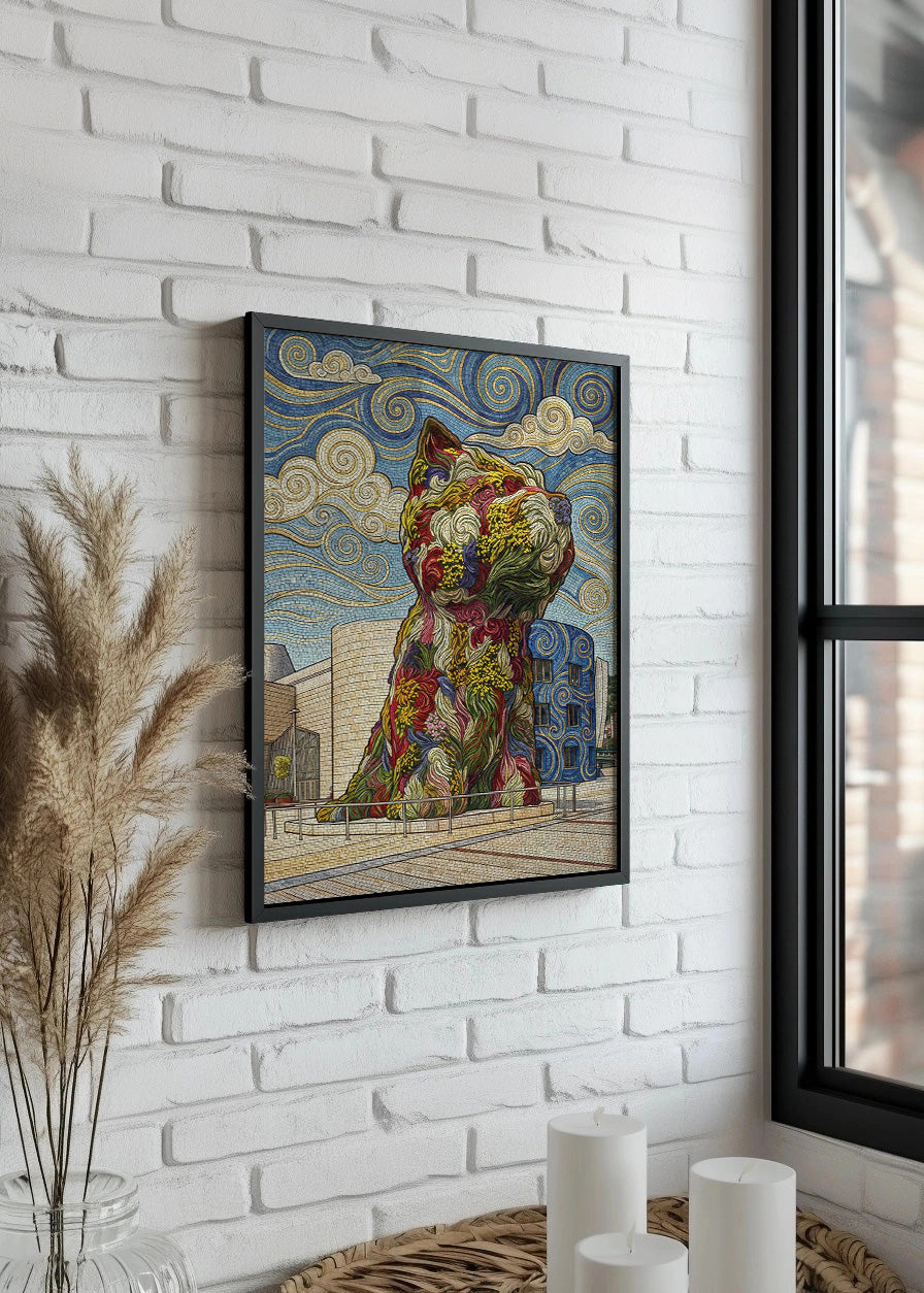 Cuadro Puppy Guggenheim - Art Nouveau