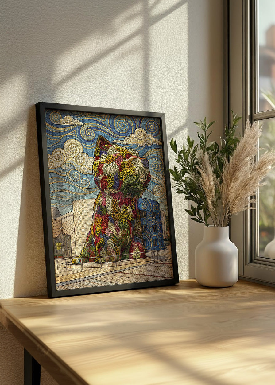 Cuadro Puppy Guggenheim - Art Nouveau