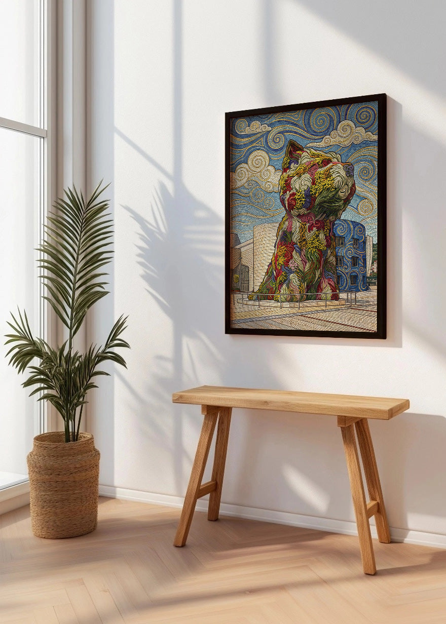 Cuadro Puppy Guggenheim - Art Nouveau