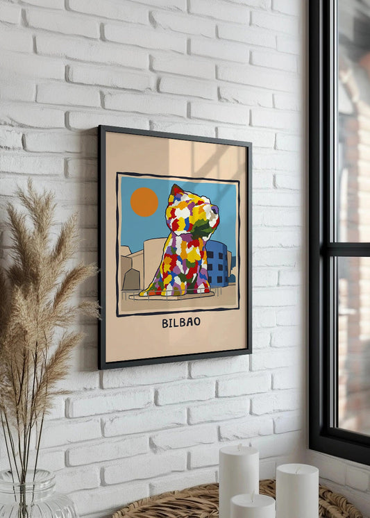 Cuadro Puppy Guggenheim - Summer