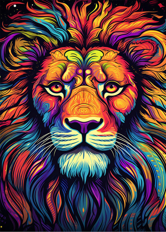 Cuadro ​Quincy lion