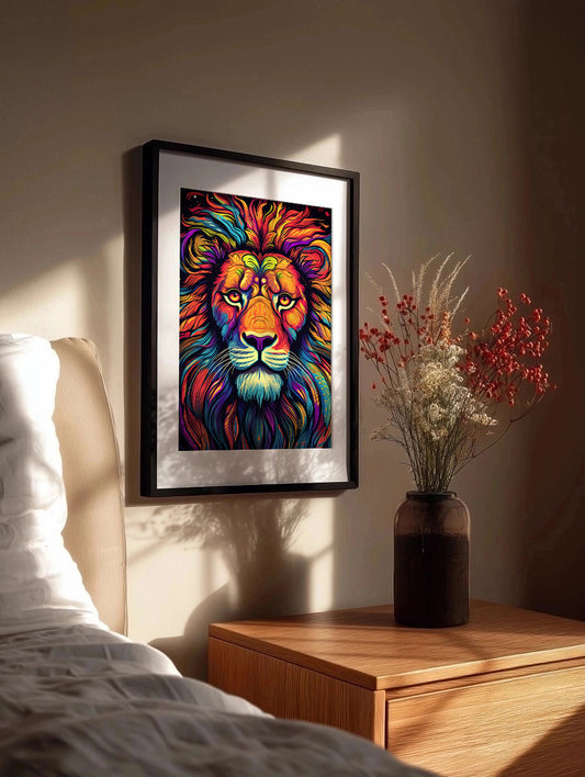Cuadro ​Quincy lion