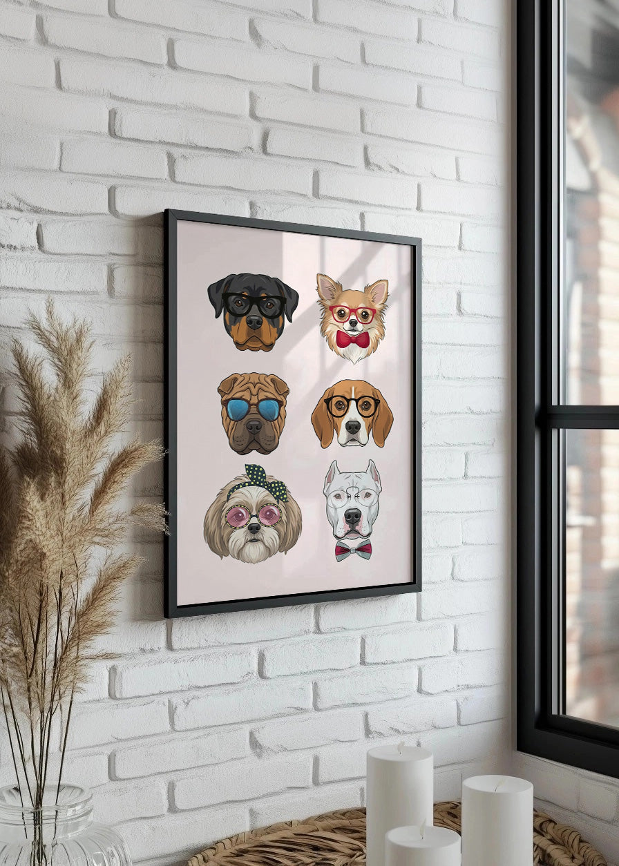 Cuadro Razas de perros