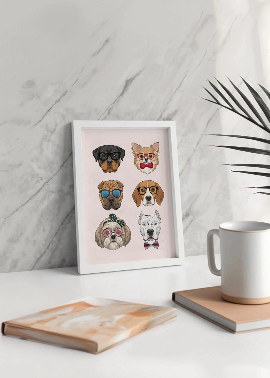 Cuadro Razas de perros
