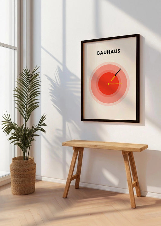 Cuadro Reloj Bauhaus