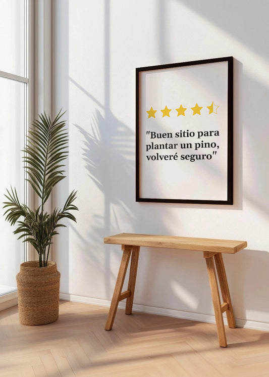 Cuadro Reseña de baño