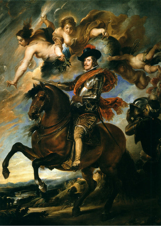 Cuadro ​Retrato alegórico de Felipe IV (Rafael)