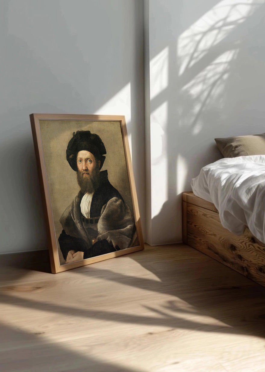 Cuadro ​Retrato de Baldassare Castiglione (Rafael Sanzio)