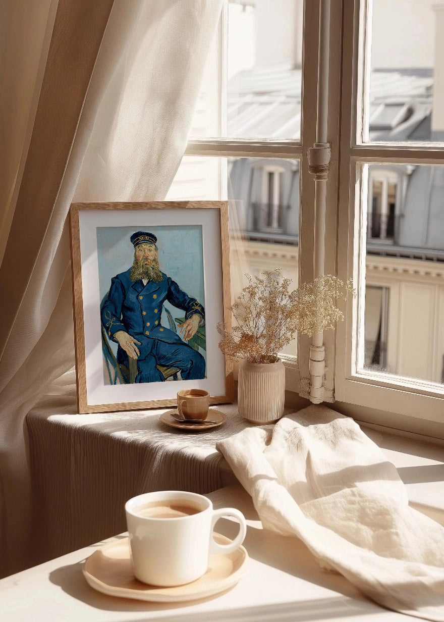 Cuadro ​Retrato de Joseph Roulin (Van Gogh)