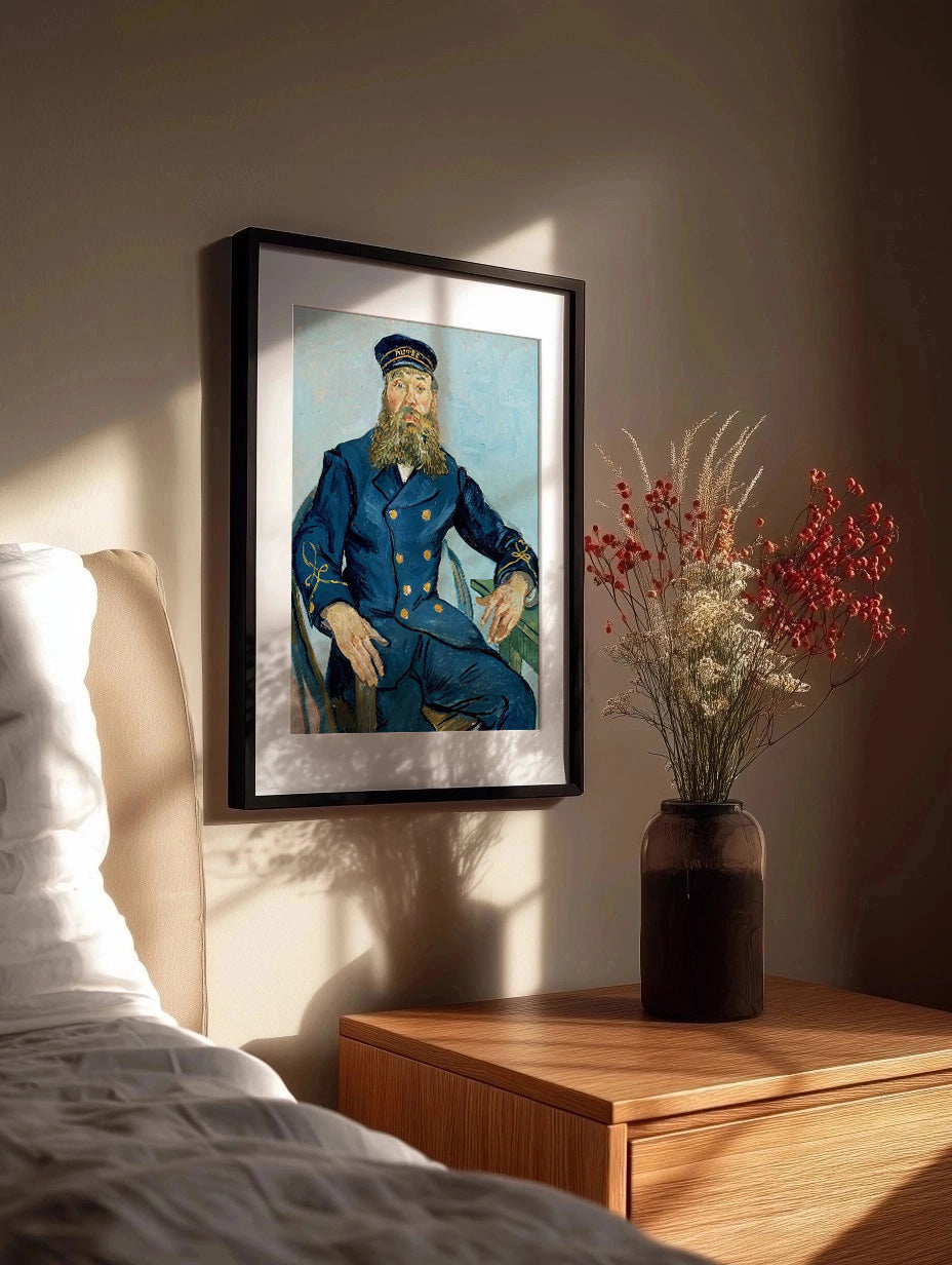 Cuadro ​Retrato de Joseph Roulin (Van Gogh)