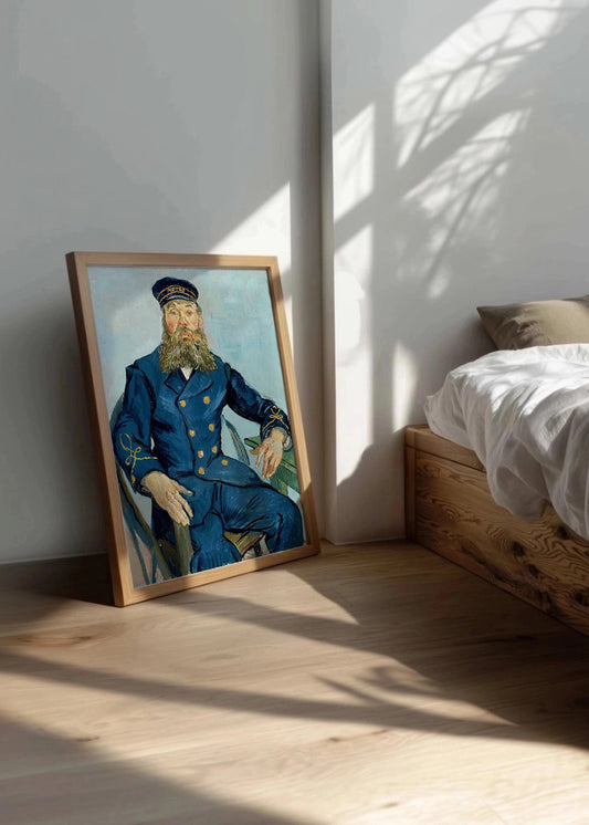 Cuadro Retrato de Joseph Roulin (Van Gogh)
