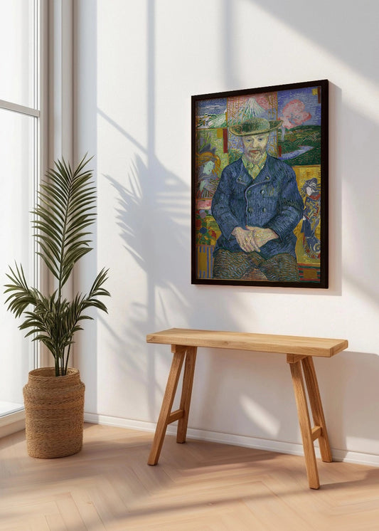 Cuadro Retrato de Pere Tanguy (Van Gogh)