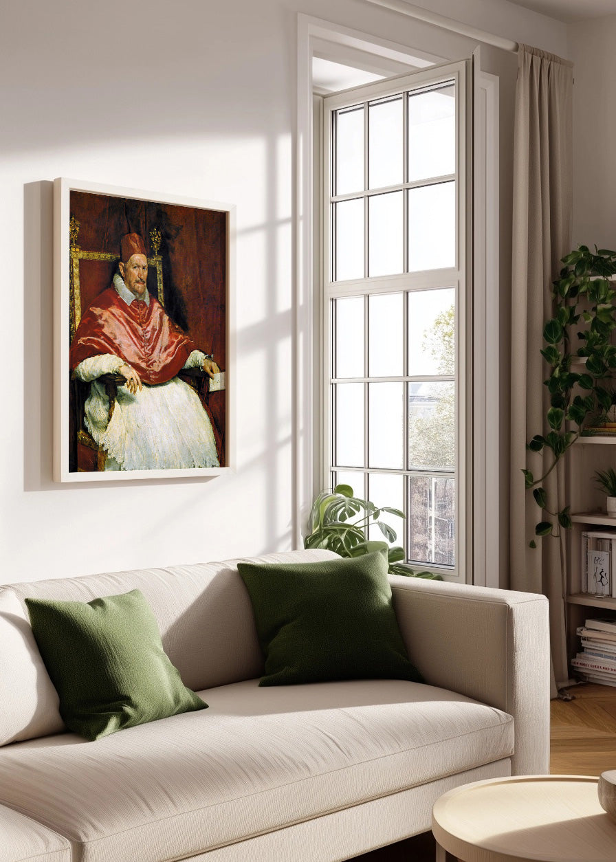 Cuadro ​Retrato del Papa Inocencio X (Diego Velázquez)
