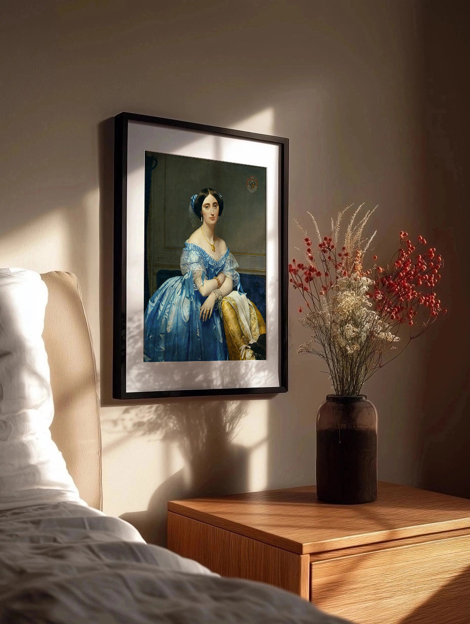 Cuadro ​Retrato de la Princesa de Broglie (Ingres)