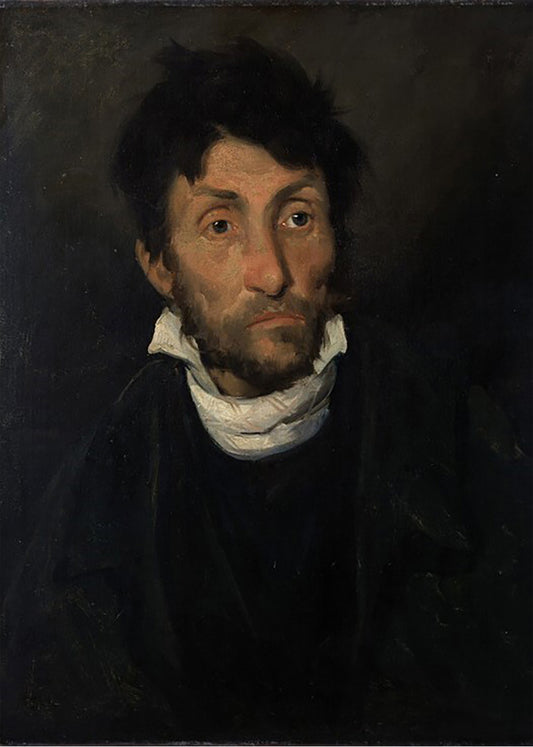 Cuadro Retrato de un cleptómano (Theodore Gericault)