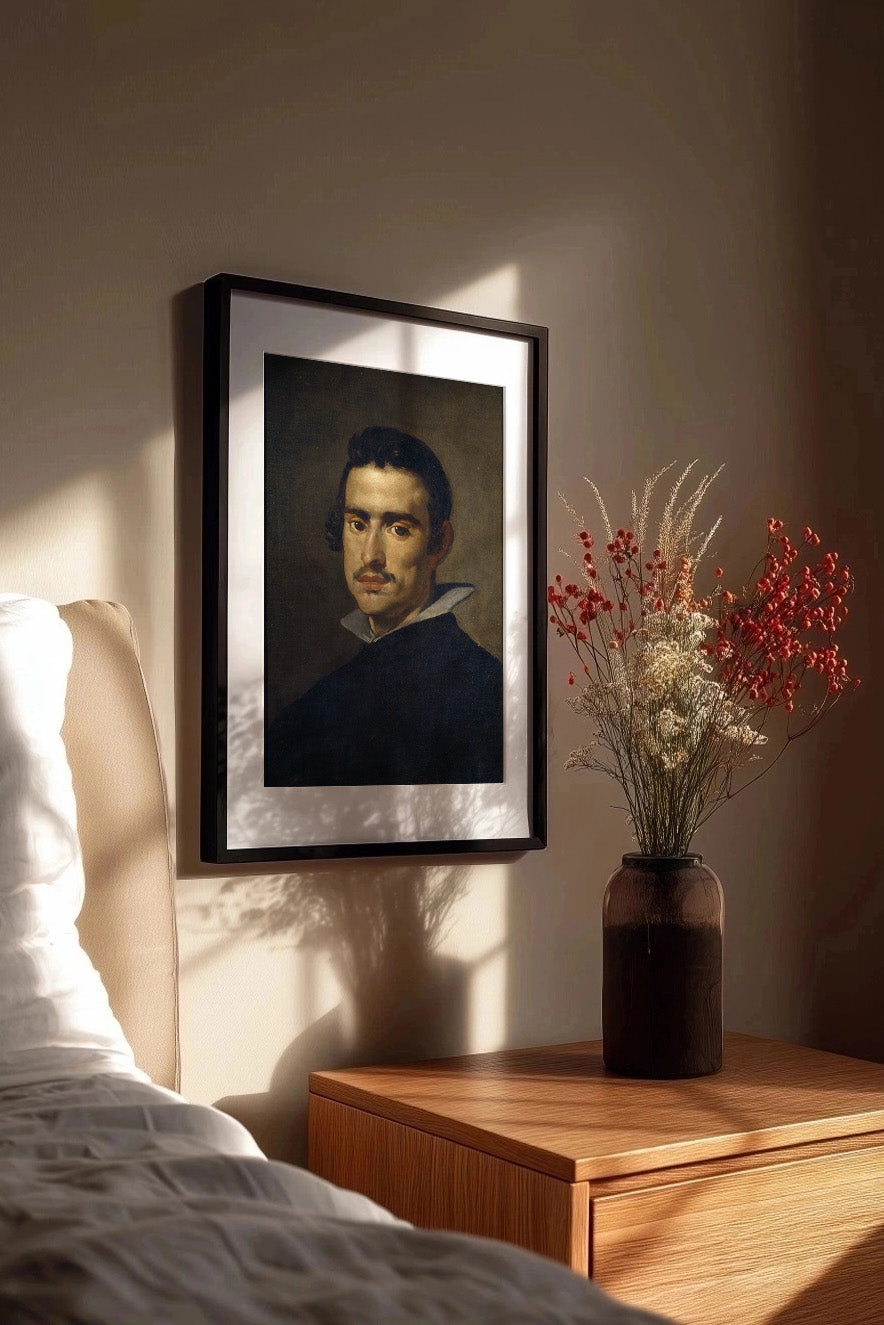 Cuadro de ​Retrato de un hombre - Autorretrato (Diego Velázquez) - Fine Artic