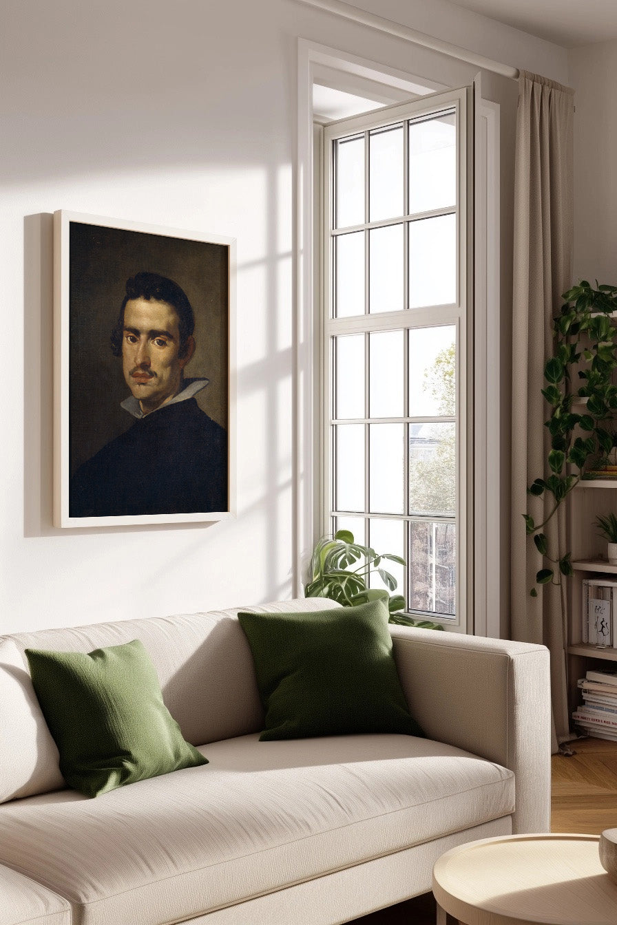 Cuadro de ​Retrato de un hombre - Autorretrato (Diego Velázquez) - Fine Artic