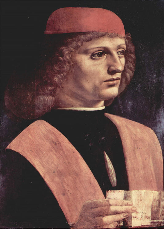 Cuadro Retrato de un músico (Leonardo Da Vinci)