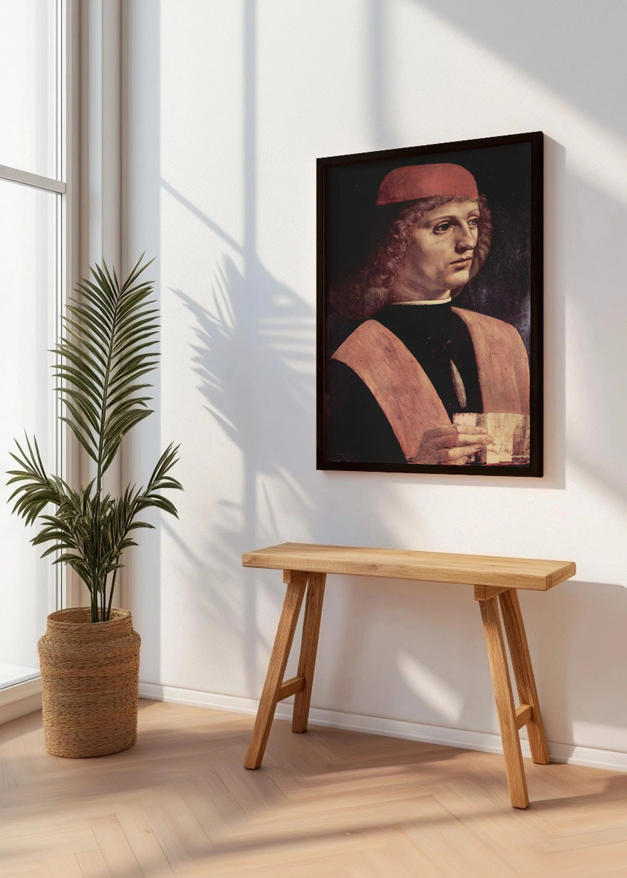 Cuadro ​Retrato de un músico (Leonardo Da Vinci)