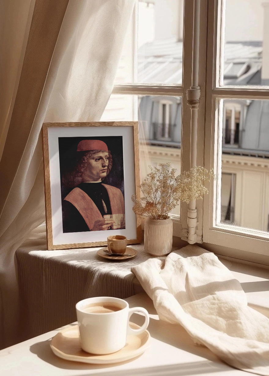 Cuadro ​Retrato de un músico (Leonardo Da Vinci)