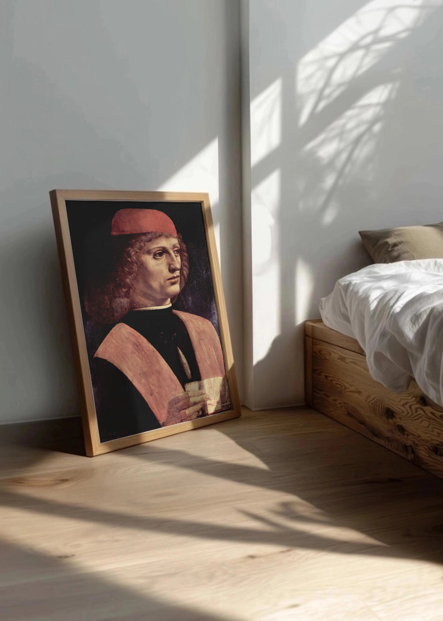 Cuadro ​Retrato de un músico (Leonardo Da Vinci)