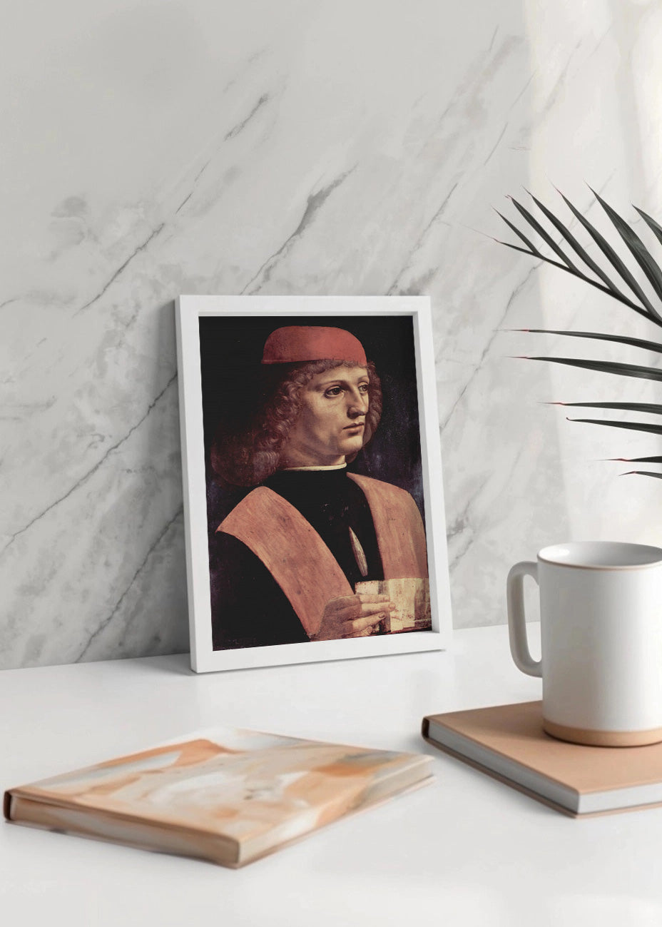 Cuadro ​Retrato de un músico (Leonardo Da Vinci)