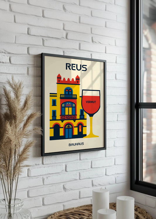 Cuadro Reus Poster Bauhaus