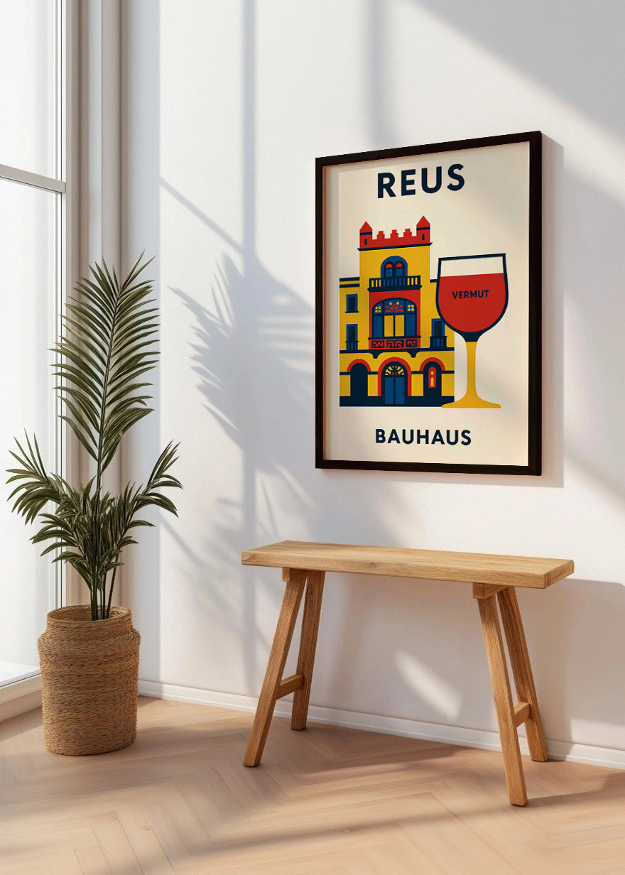 Cuadro Reus Poster Bauhaus