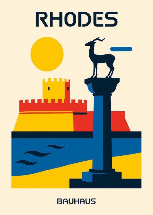 Cuadro Rhodes Poster Bauhaus