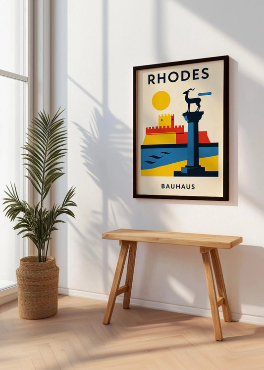 Cuadro Rhodes Poster Bauhaus