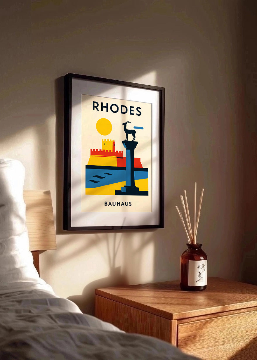 Cuadro Rhodes Poster Bauhaus