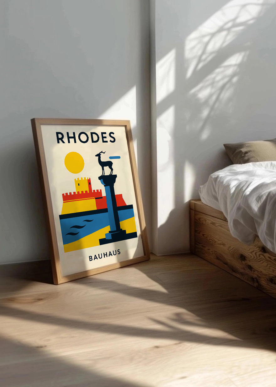 Cuadro Rhodes Poster Bauhaus