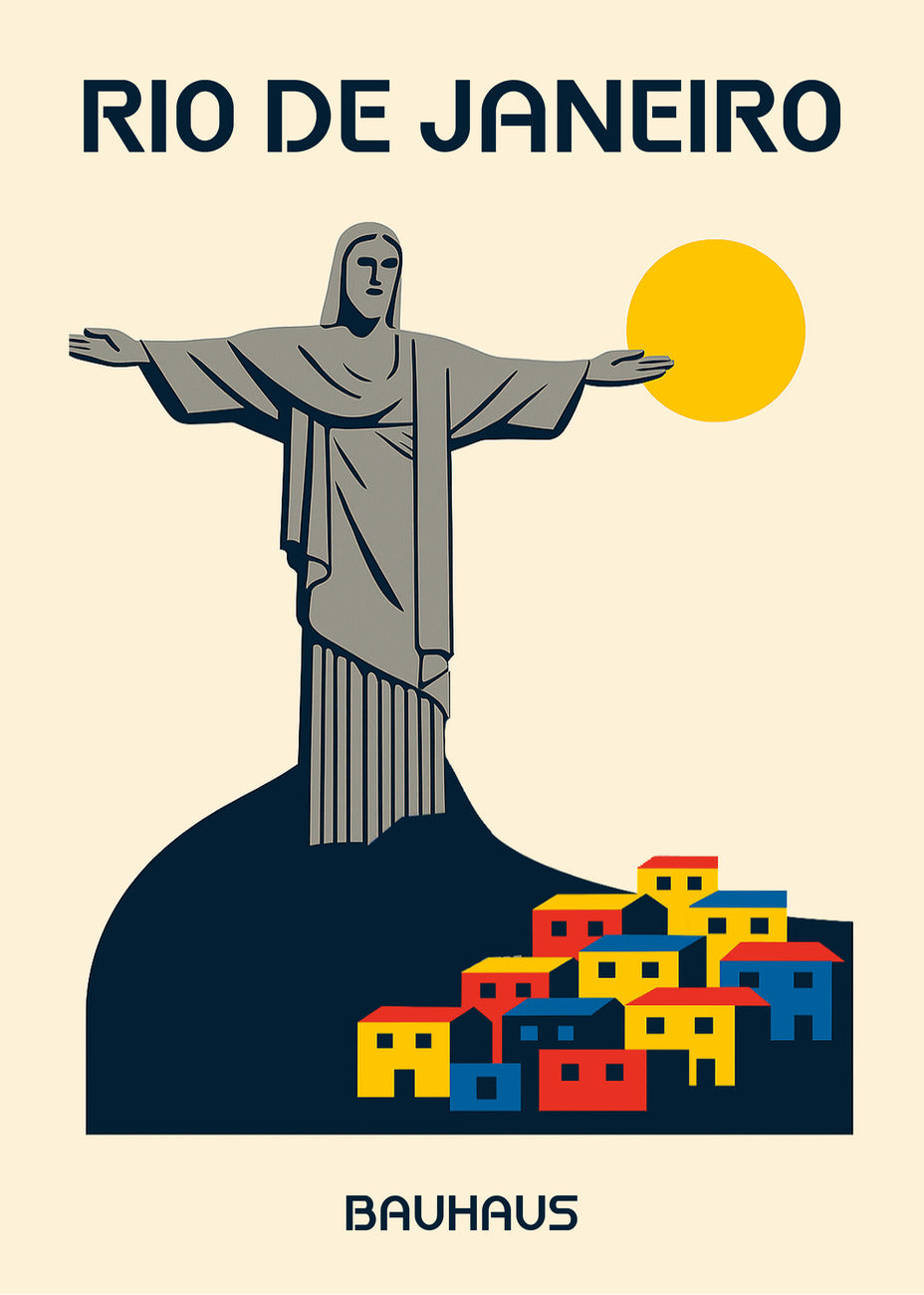 Cuadro Rio de Janeiro Poster Bauhaus
