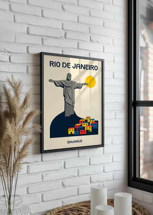 Cuadro Rio de Janeiro Poster Bauhaus