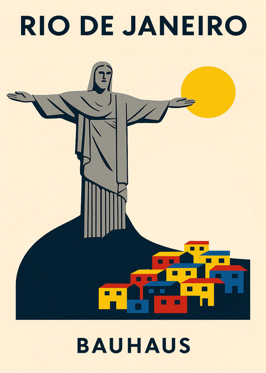 Cuadro Rio de Janeiro Poster Bauhaus