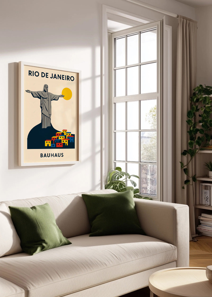 Cuadro Rio de Janeiro Poster Bauhaus