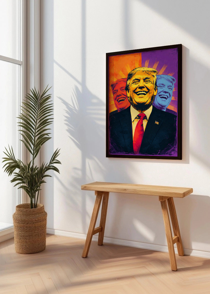 Cuadro Risa de Donald Trump