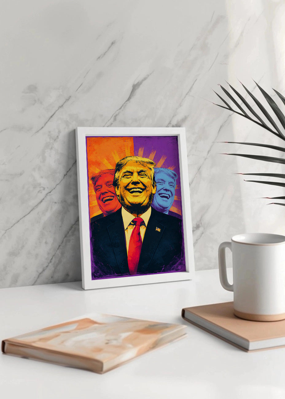 Cuadro Risa de Donald Trump