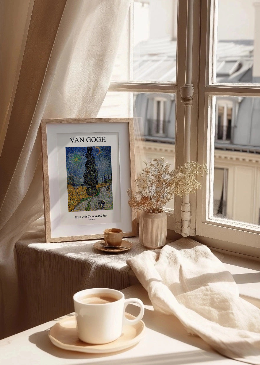 Strada con cipresso e stella (Van Gogh)