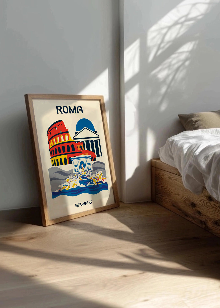 Cuadro Roma Poster Bauhaus