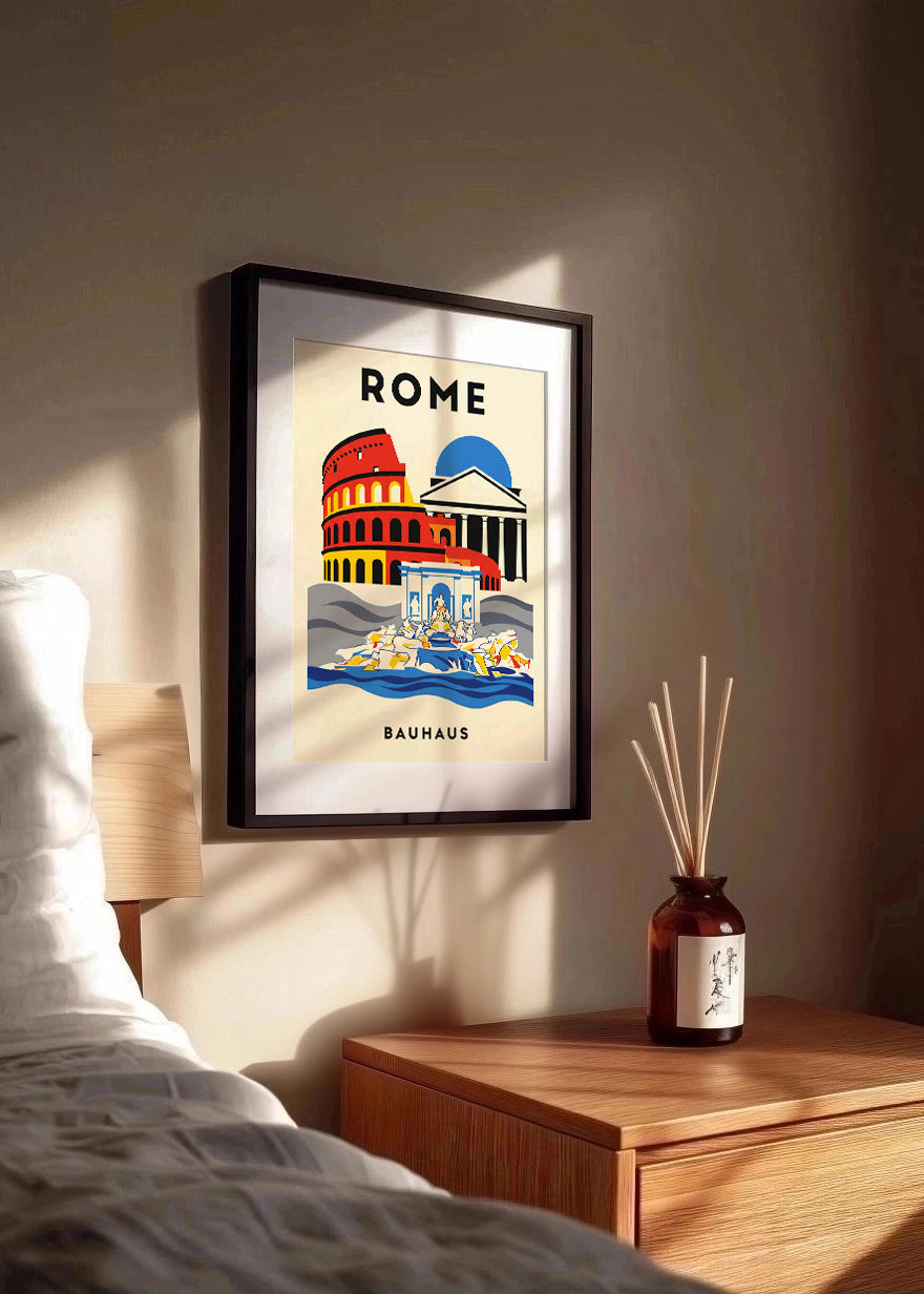 Cuadro Rome Poster Bauhaus