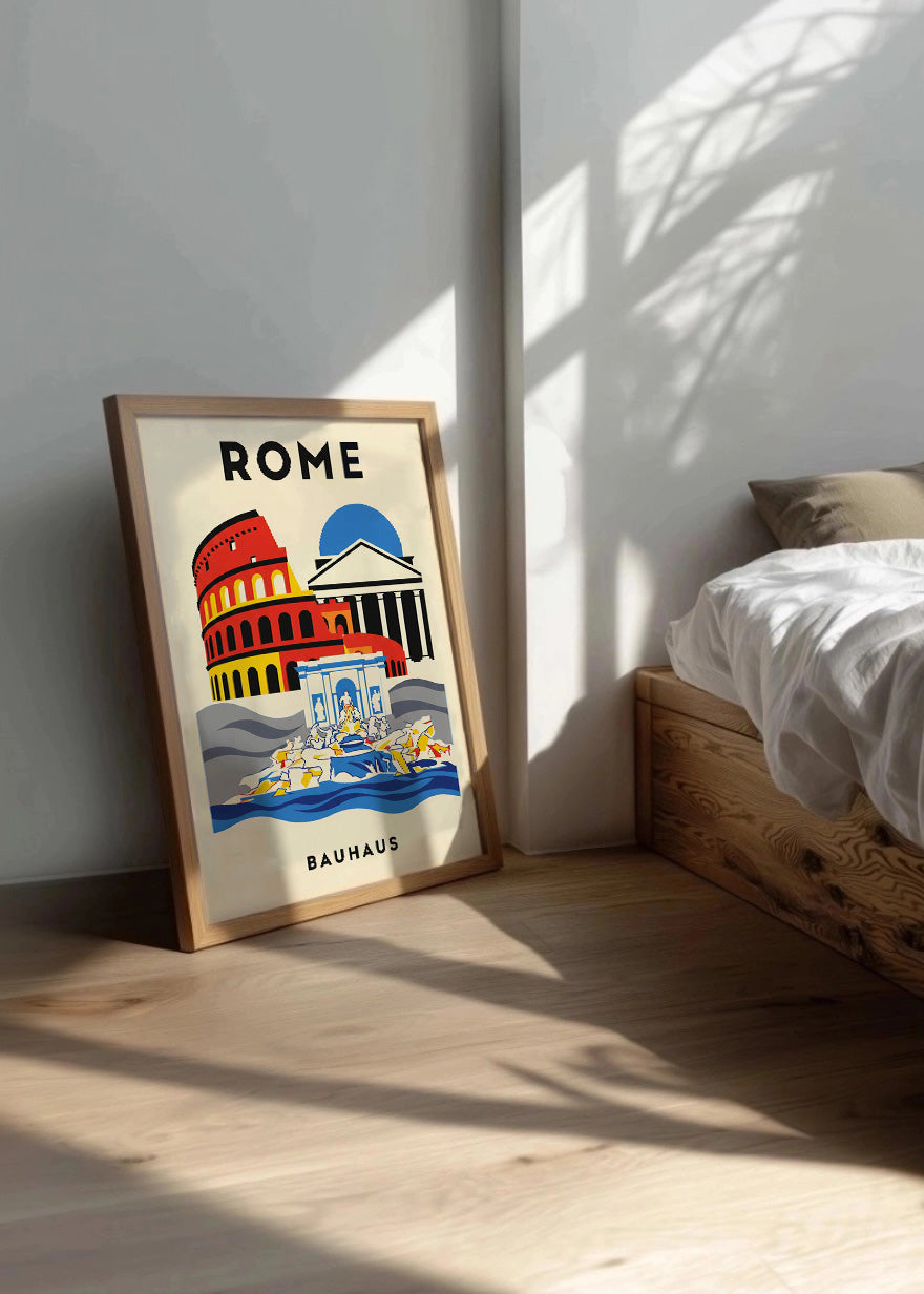 Cuadro Rome Poster Bauhaus