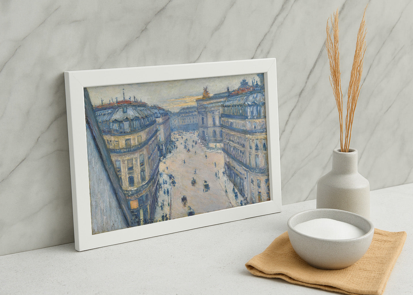 Cuadro Rue Halévy desde un sexto piso (Gustave Caillebotte)
