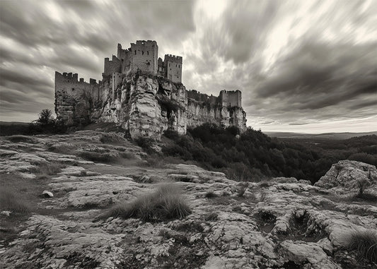 Cuadro ​Ruinas de castillo medieval