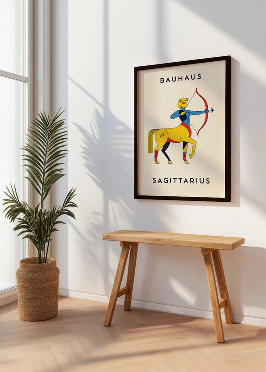 Cuadro Sagitario Bauhaus