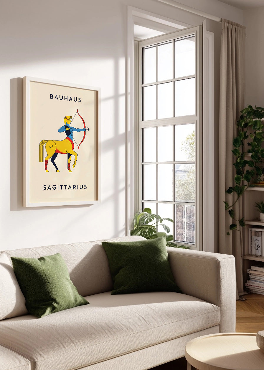 Cuadro Sagitario Bauhaus