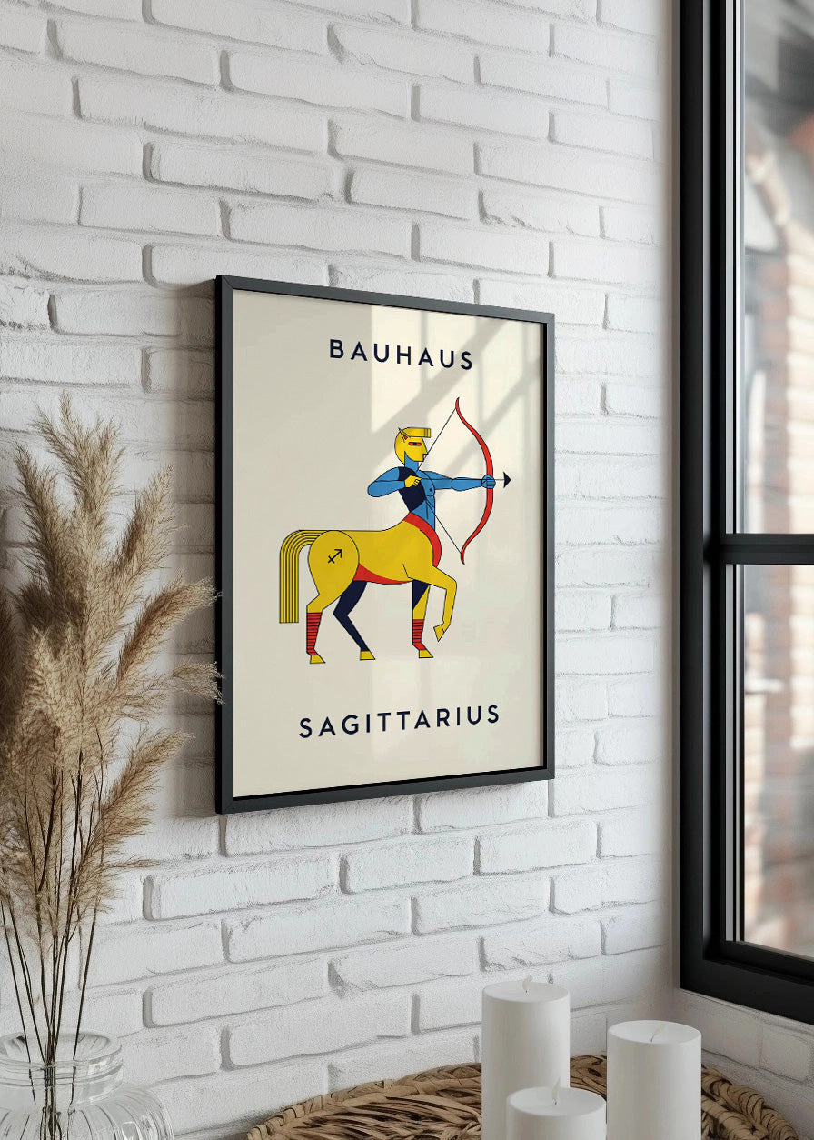 Cuadro Sagitario Bauhaus