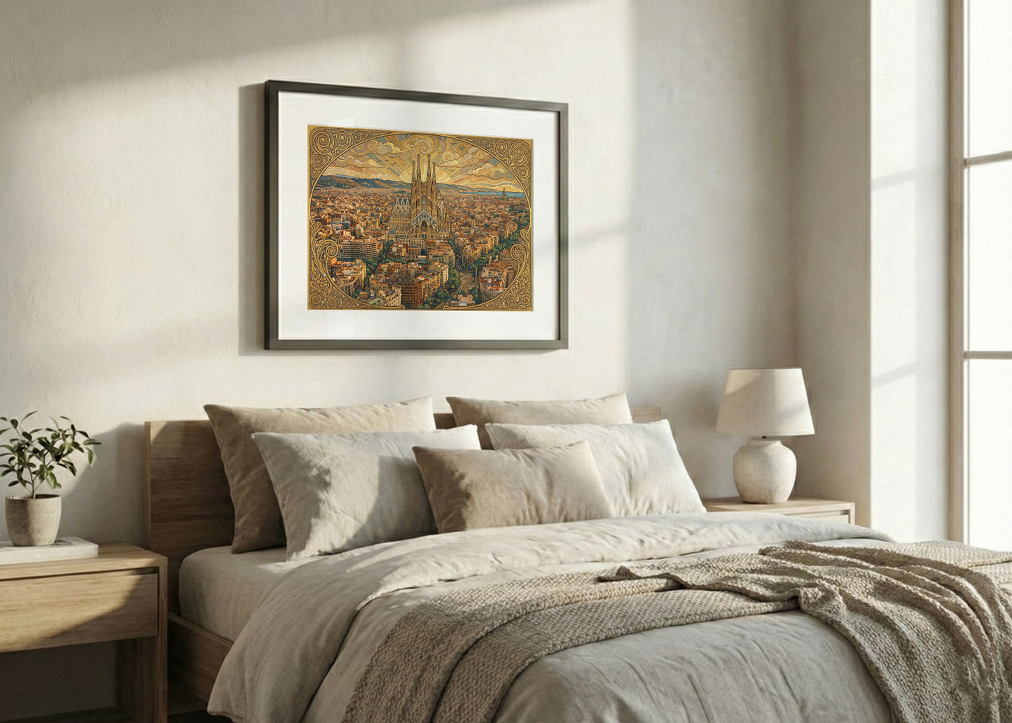 Cuadro Sagrada Familia en Barcelona - Klimt