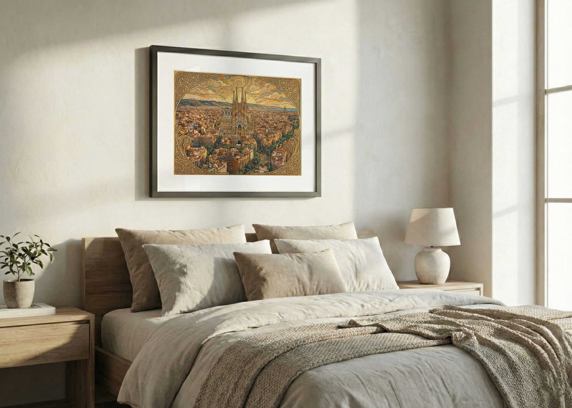 Cuadro Sagrada Familia en Barcelona - Klimt