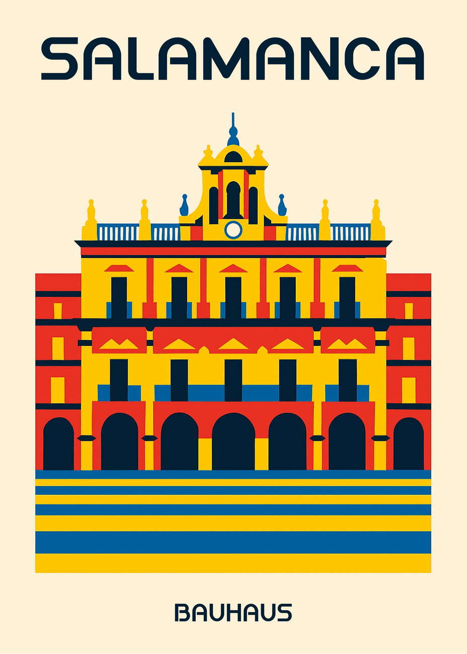 Cuadro Salamanca Poster Bauhaus